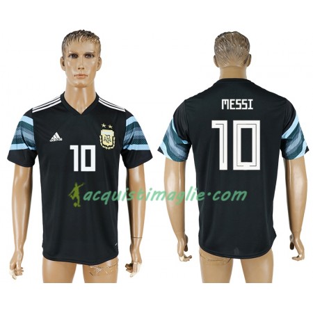 Divisa di Calcio Argentina Lionel Messi 10 Trasferta Mondiali 2018