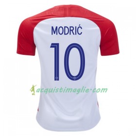 Divisa di Calcio Croazia Luka Modric 10 Prima Mondiali 2018