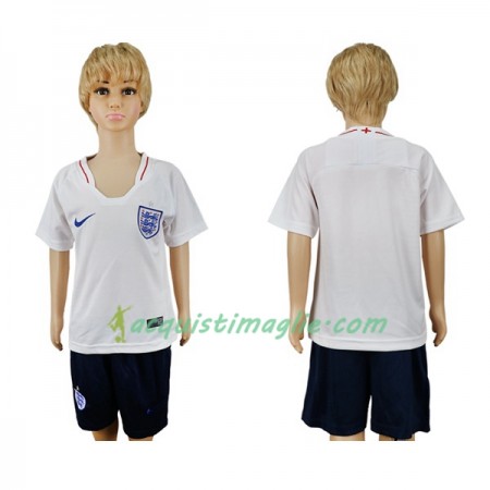 Divisa di Calcio Inghilterra Bambino Prima Mondiali 2018