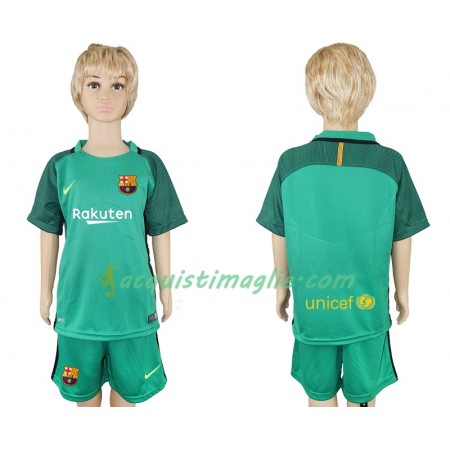 Divisa di Calcio Barcellona Portiere Bambino Prima 2018