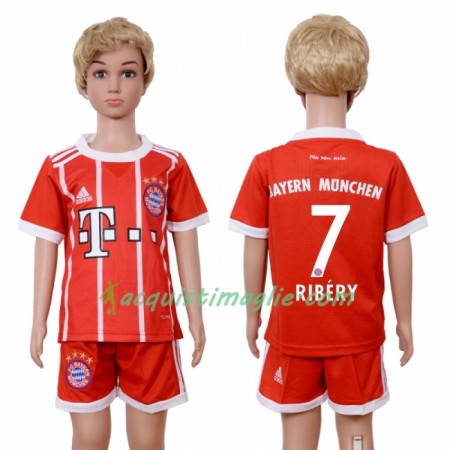 Divisa di Calcio Bayern Monaco Franck Ribery 7 Bambino Prima 2018