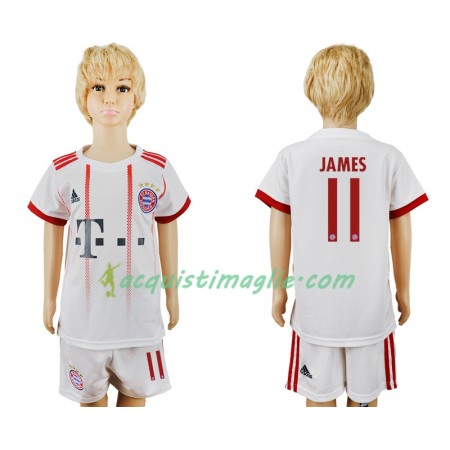 Divisa di Calcio Bayern Monaco James Rodriguez 11 Bambino Terza 2018