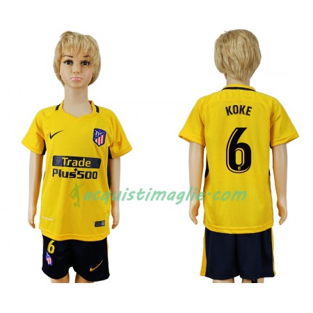 Divisa di Calcio Atlético Madrid Koke 6 Bambino Trasferta 2018
