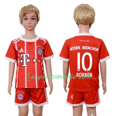 Divisa di Calcio Bayern Monaco Arjen Robben 10 Bambino Prima 2018