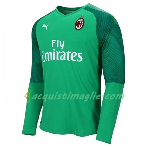 Divisa di Calcio AC Milan Portiere Prima 2019/2020 Manica Lunga