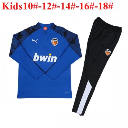 Valencia 2020-2021 Bambino Tute Felpe da Allenamento M001