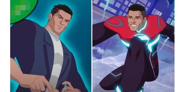 Ronaldo diventa il protagonista di un'animazione